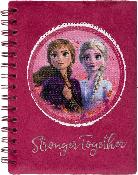 Actual product image Disney Frozen 2 Spiral notebook A5 (A5, Plain, Hardcover)