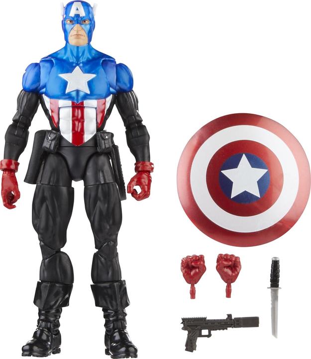 Actual product image Hasbro Avengers: Beyond Earth's Mightiest Marvel Legends figurine Captain America (Bucky Barnes) 15 cm