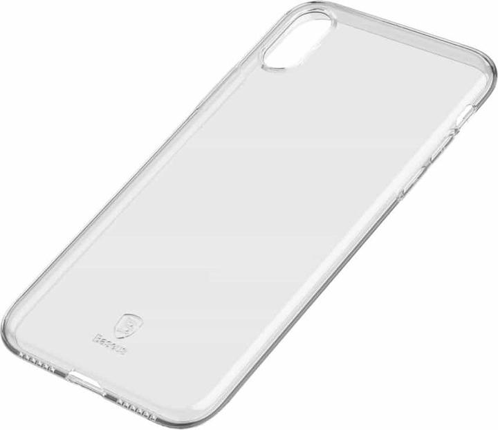 Produktbild Baseus iPhone XS / X Premium Super Slim Gummi Hülle TPU Transparent (Apple iPhone XS, Apple iPhone X)