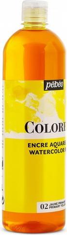 Image du produit Pebeo Encre à base d'eau Colorex (Jaune primaire, 1000 ml)
