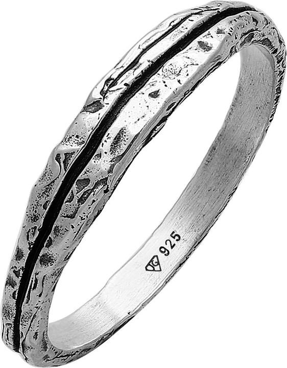 Produktbild Haze & Glory Ring Bandring - Slider Oxid Finish 925 Silber (60, 925 Silber)