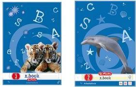 Produktbild Herlitz Arbeitsblock x.book, DIN A4, Lineatur 2 (A4, Liniert, Kein Einband)