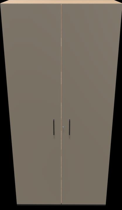 Actual product image Narbutas Choice hinged door cabinet (100 x 40 x 217 cm)