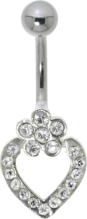Image du produit Bijouteria Piercing nombril (Acier inoxydable, Argent 925, Cristallin)