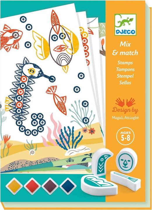 Djeco Stamp Surprising Animals