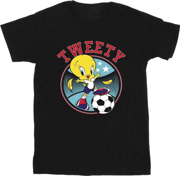Immagine prodotto Looney Tunes Tweety Football Circle Maglietta Uomo (XL)