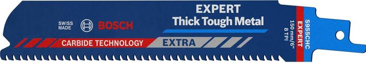 Image du produit Bosch Professional Zubehör Lame de scie sabre EXPERT 'Thick Tough Metal' S 955 CHC, 3 pièces