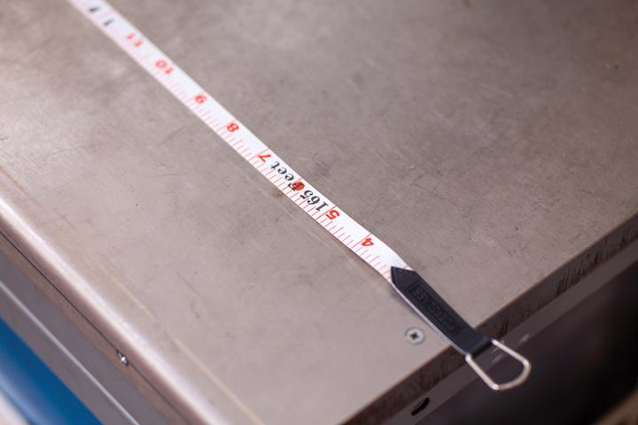 Rs Pro fiberglas tape 50M measure tape (Métrique)