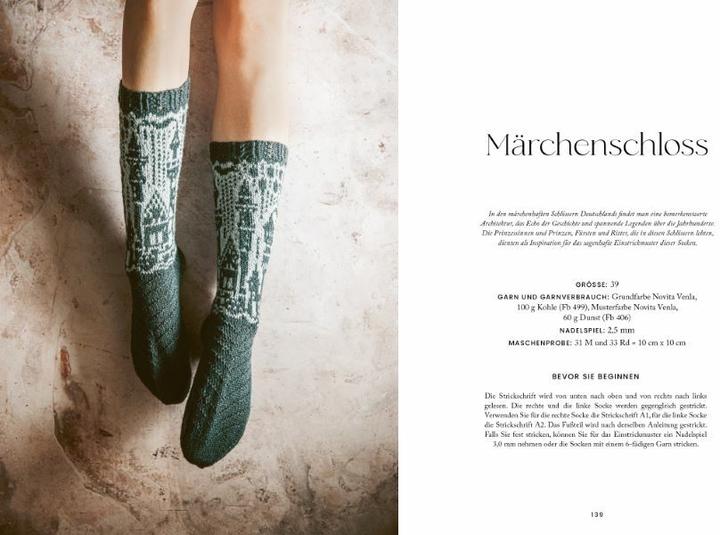 Actual product image Neue Scandi-Socken stricken (German, Niina Laitinen, 2023)