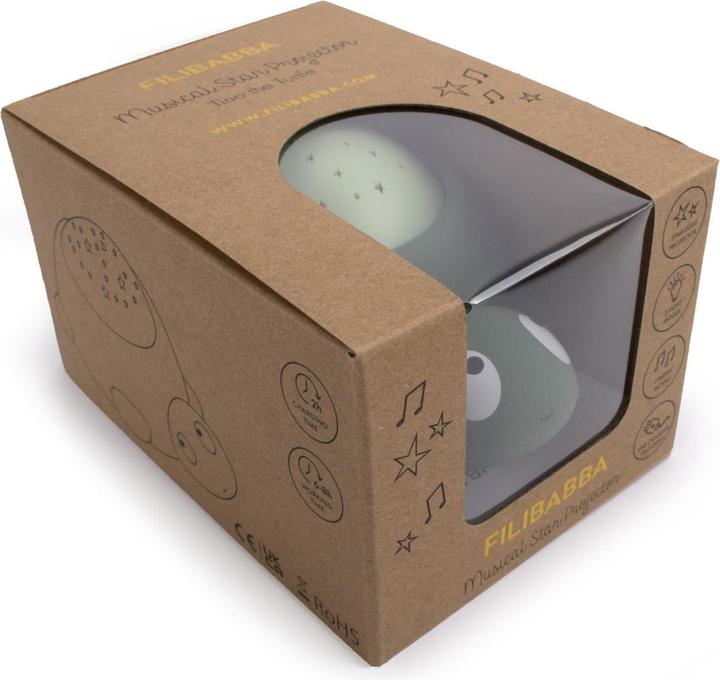 Actual product image Filibabba LED skilpadde natlampe