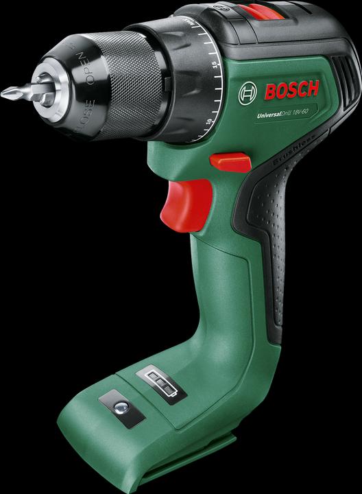 1 x Akku-Bohrschrauber UniversalDrill 18V-60, 1 x 18V POWER FOR ALL ALLIANCE