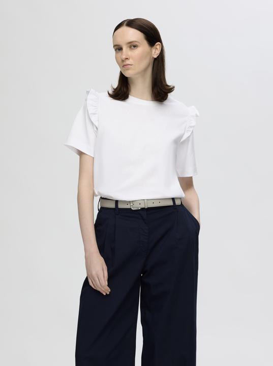 Produktbild Selected Femme Gerüschtes T-Shirt (L)