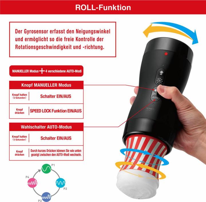Produktbild Tenga Vacuum Gyro Roller