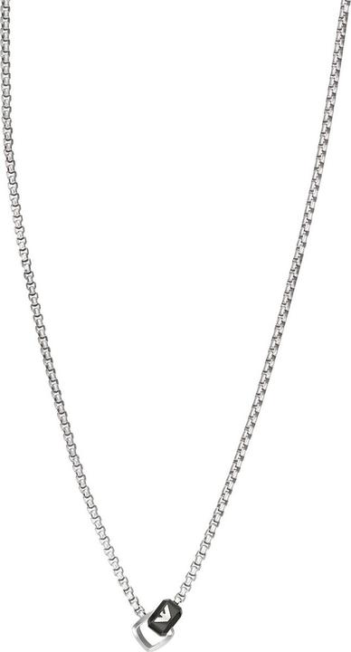 Actual product image Emporio Armani Key Basic Necklace (Stainless steel, 53 cm)