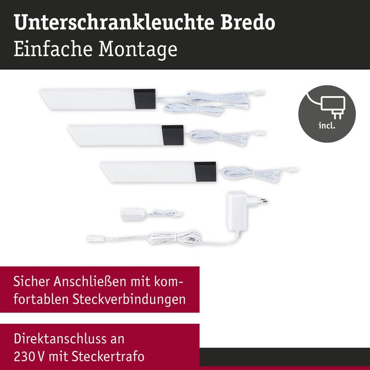 Produktbild Paulmann Unterbauleuchte Bredo (230 lm)
