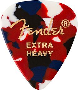 Produktbild Fender 351 Picks, XHeavy Confetti 12 (12 x)