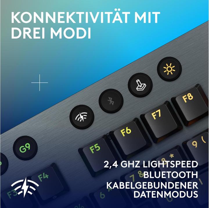 Image du produit Logitech G G915 X Lightspeed (CH, Sans fil, Filaire)