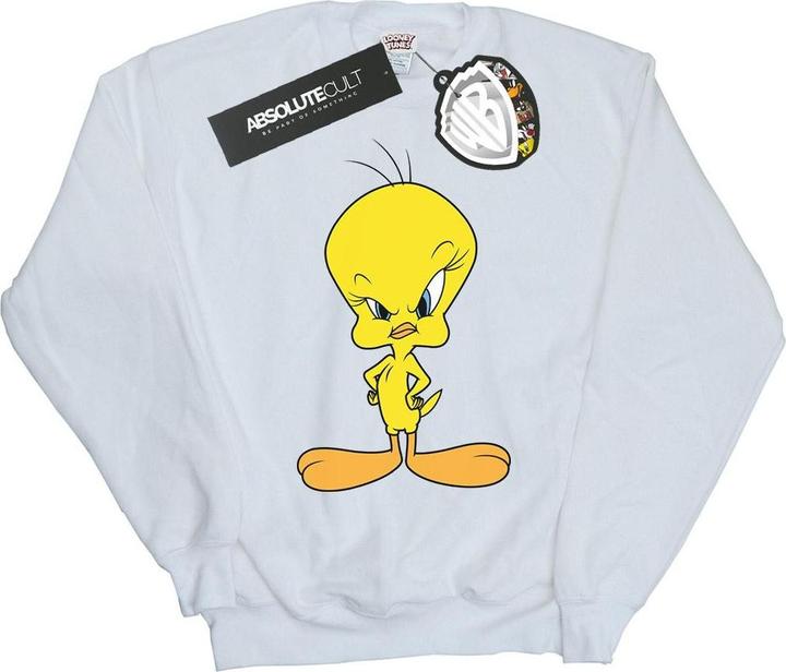 Actual product image Looney Tunes Girls Tweety Angry Sweatshirt (140, 146)