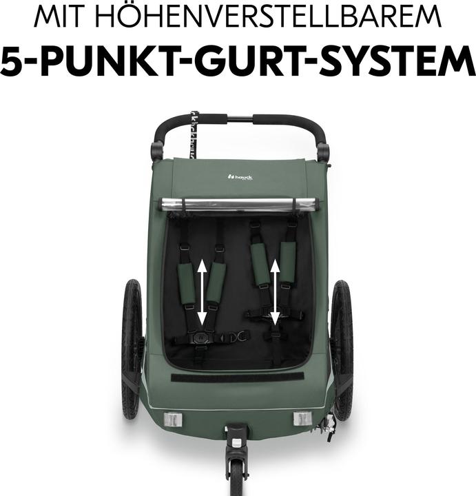 Image du produit Hauck Dryk Duo Plus Fahrradanhänger