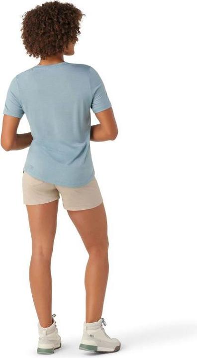 Image du produit Smartwool Manches courtes femme Active Ultralite V-Neck (L)
