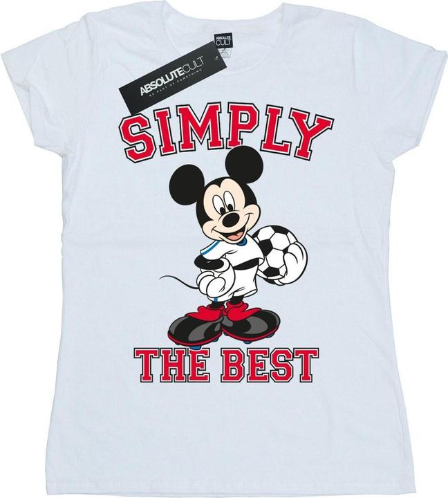 Immagine prodotto Disney Mickey Mouse Simply The Best Maglietta Donna (XL)