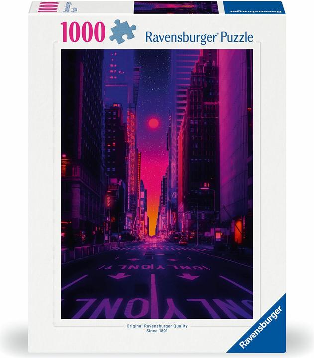 Produktbild Ravensburger Puzzle 12001436 - New York in Neon - 1000 Teile Puzzle für Erwachsene und Kinder ab 14 (1000 Teile)