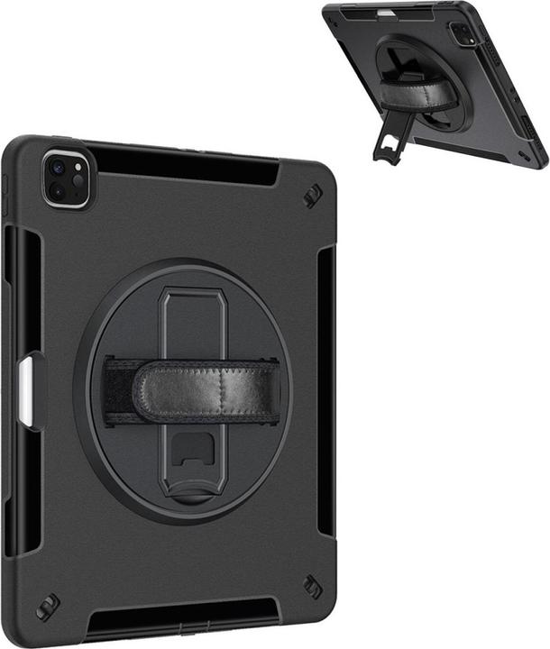 Produktbild 4smarts Rugged Case Grip (iPad Pro 12.9 2020 (4. Gen), iPad Pro 12.9 2022 (6. Gen), iPad Pro 12.9 2021 (5. Gen), iPad Pro 12.9 2018 (3. Gen))