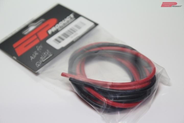 Produktbild EP Silikonkabel 2mm², rot/schwarz je 1m