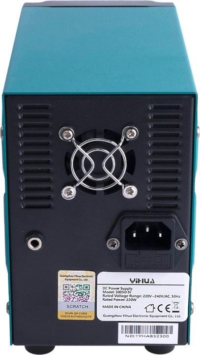 Immagine prodotto Yihua 3005D-IV Alimentatore switching 30V 5A Alimentatore da laboratorio