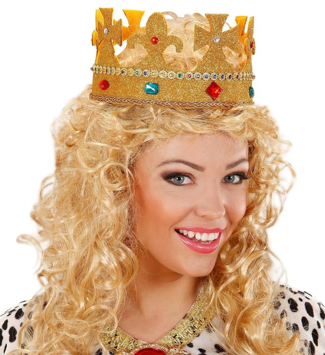 Image du produit Widmann Couronne royale en or avec pierres précieuses réglable