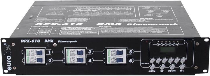 Produktbild Eurolite DPX-610 DMX Dimmer 6-Kanal