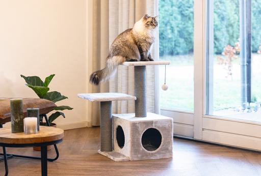 Actual product image Beeztees Scratching furniture Serpa Fien (70 cm, Grey)