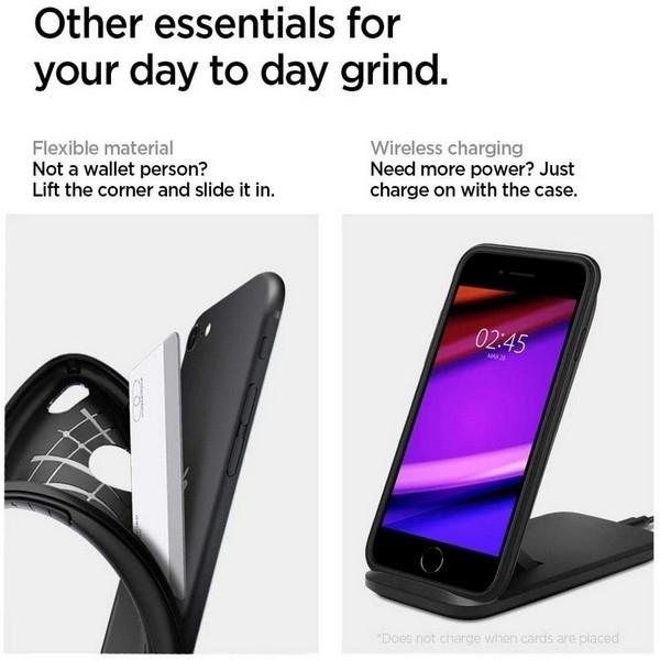 Actual product image Spigen Rugged Armor (Apple iPhone SE (2nd Gen), Apple iPhone SE (3rd Gen))