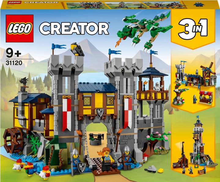 LEGO Mittelalterliche Burg (31120, LEGO Creator 3-in-1, LEGO Seltene Sets)