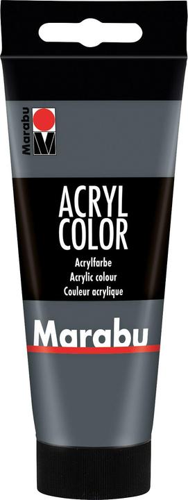 Image du produit Marabu Peinture acrylique pour artistes Acryl Color 079 gris foncé 100 ml (Gris foncé, 100 ml)