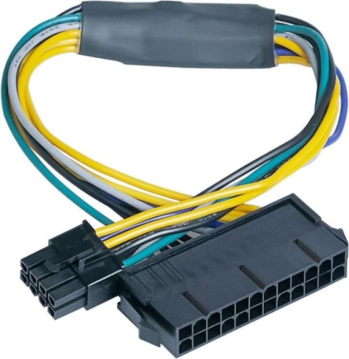 Image du produit PowerGuard Adaptateur de câble d'alimentation ATX 24 broches vers 8 broches pour Dell Optiplex