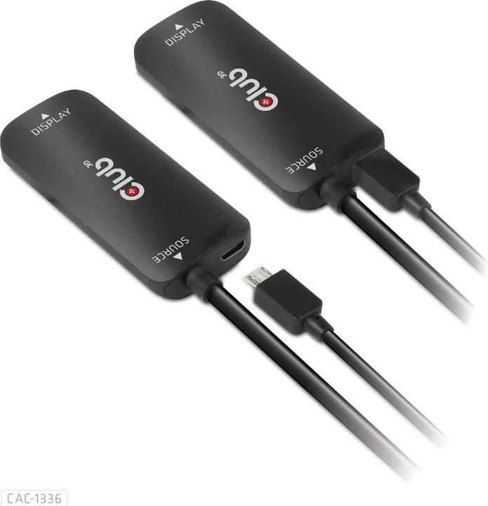 Produktbild Club 3D HDMI + MicroUSB zu (HDMI, 7.20 cm)