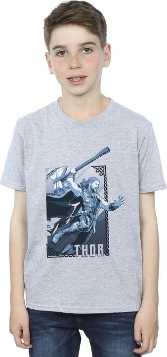 Immagine prodotto Thor Love And Thunder Attack Maglietta Ragazzi (152, 158)