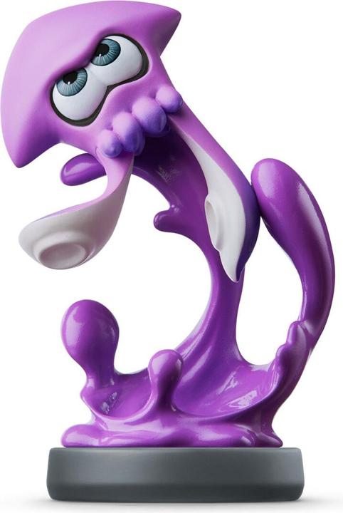 Nintendo amiibo Splatoon Tintenfisch (Neon-Lila) (Wii U, 3DS, Switch)