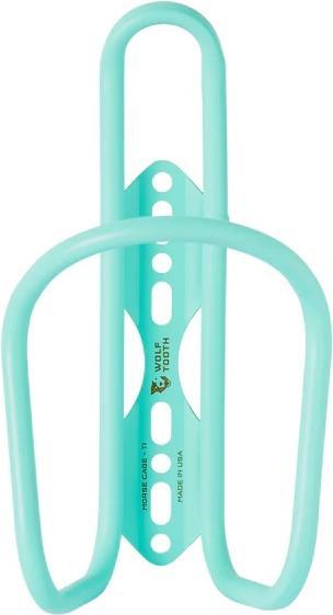 Produktbild Wolf Tooth Morse Flaschenhalter, Titan, limited teal