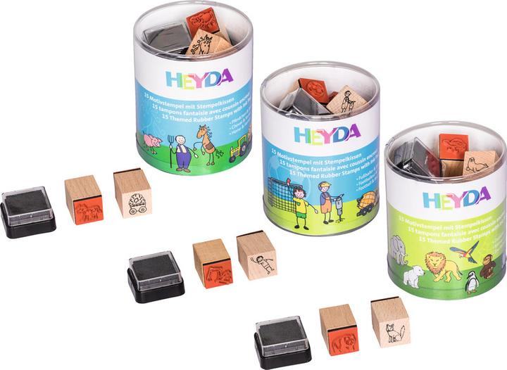 Actual product image Heyda Stamp set