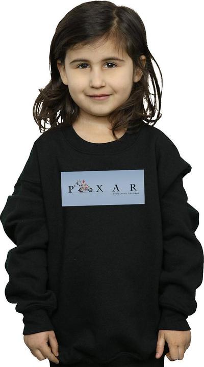 Actual product image Disney Girls Toy Story 4 Duke Caboom Pixar Studios Logo Sweatshirt (152, 158)