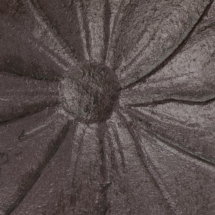 Actual product image Relaxdays Cast Iron Petal Bird Font