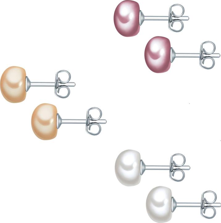Immagine prodotto Valero Pearls Perle d'acqua dolce d'argento da donna - 15056 (Argento 925)