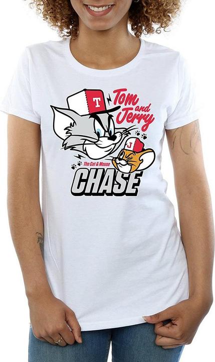 Produktbild Tom & Jerry Katze & Maus Chase TShirt aus Baumwolle (M)