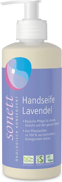 Sonett Handseife, Lavendel, flüssig, 300ml (Flüssigseife, 300 ml)