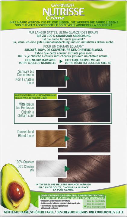 Produktbild Garnier Nutrisse Classic (40 Braun)