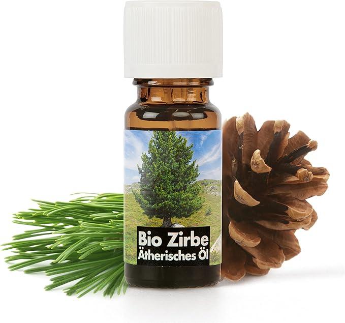 ZNatur Bio Duftöl naturreines Zirbenöl Arven Ätherische Öle Zirbe für Diffuser Duftlampe Raumduft 10