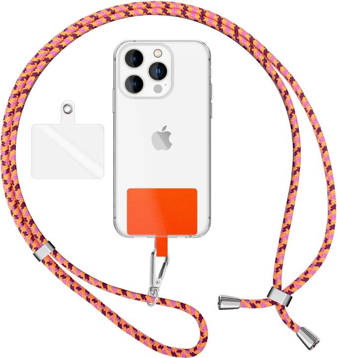 Actual product image Nalia Universal mobile phone necklace with pad