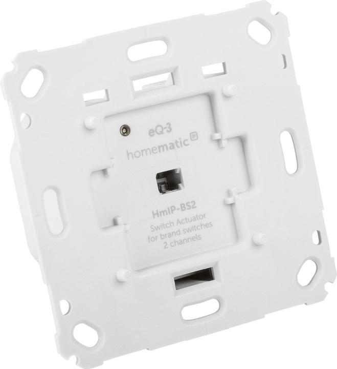 Image du produit Homematic IP Acteur de commutation radio double pour interrupteur de marque (Actionneur de commutation)